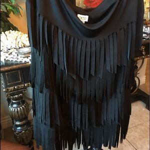 🎃- Cache Fringe Skirt